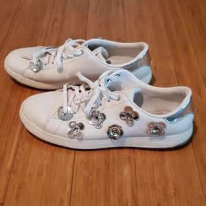 Cole Haan Sneakers Silver Embellishment US 10